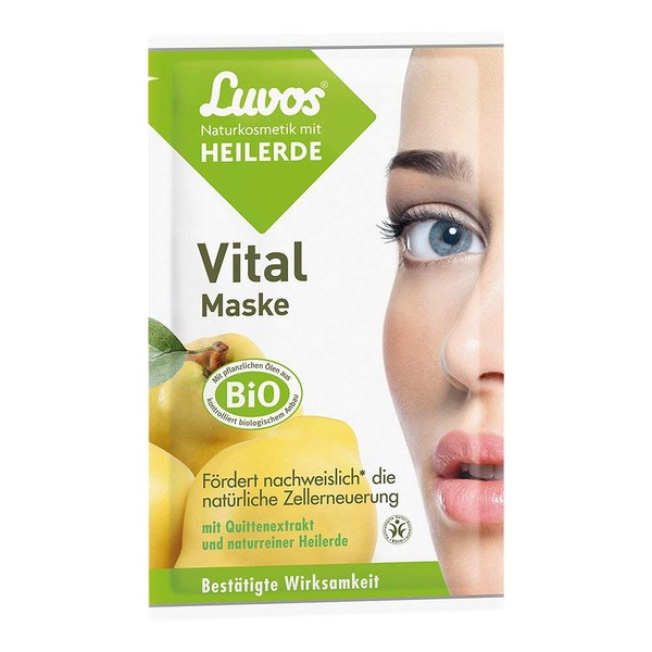 Luvos Natural Cosmetics Healing Clay Vital Mask 2 x 7.5 ml