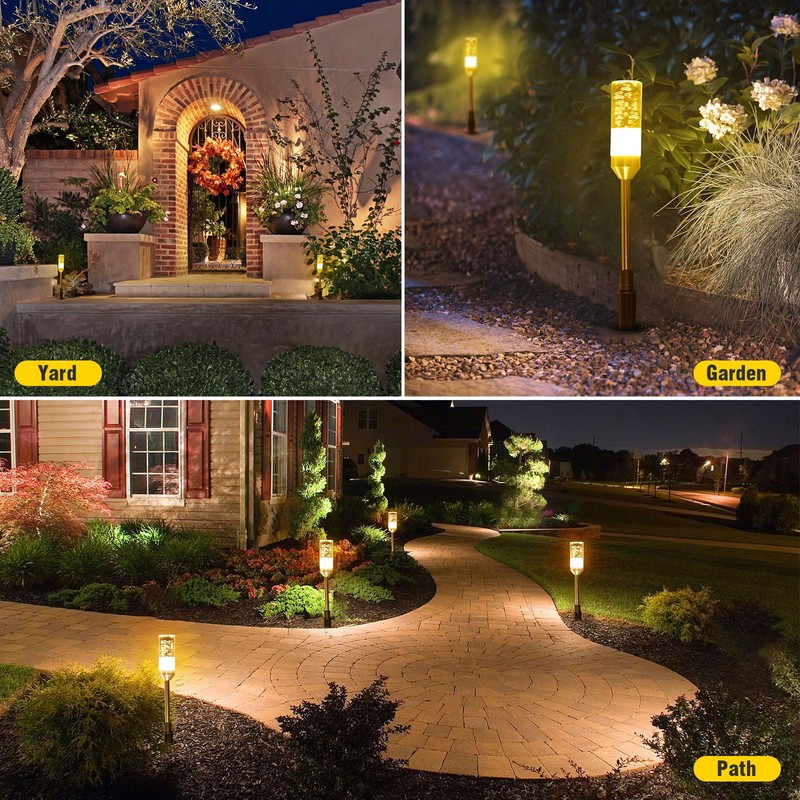 GreenClick LED Pathway Lights, 4.8W 12V AC/DC Low Voltage Path