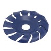 Angle Grinder Wheel Manganese Steel Dark Blue 0.9in Woodworking Grinding