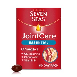 Seven Seas JointCare Essential, with Omega-3, Glucosamine, Chondroitin, Vitamins C and D, Manganese and Zinc, Food Supplements, 60-Day Pack