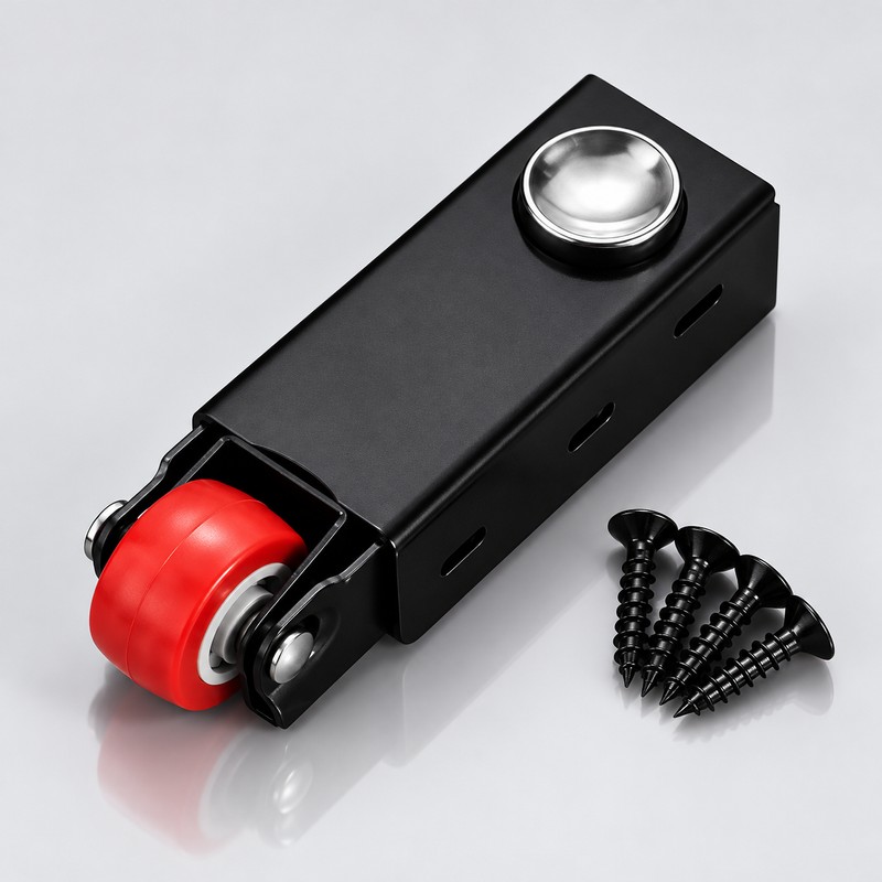Door Bottom Support Wheel for Sliding Doors – Quiet Rolling,