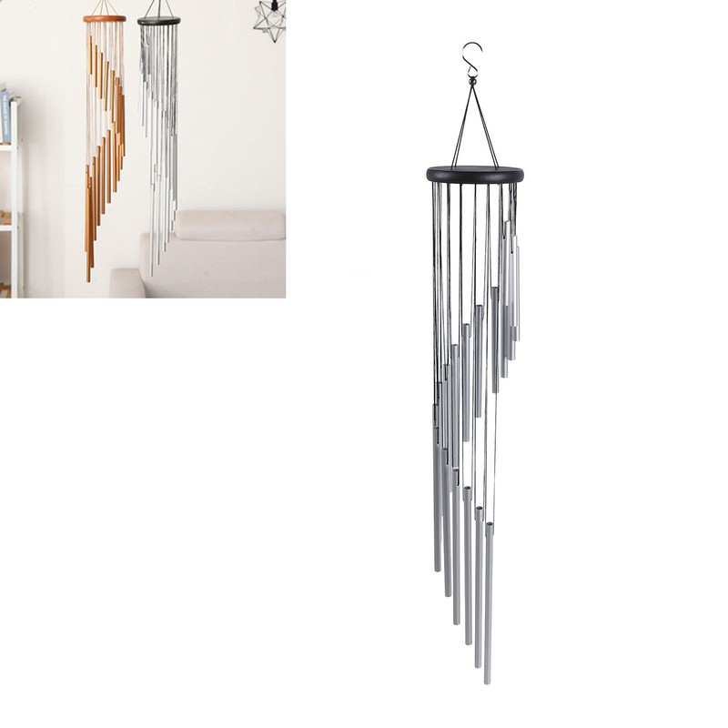 35 Inch Wind Chimes 18 Aluminum Tubes Wind Chimes Decoration