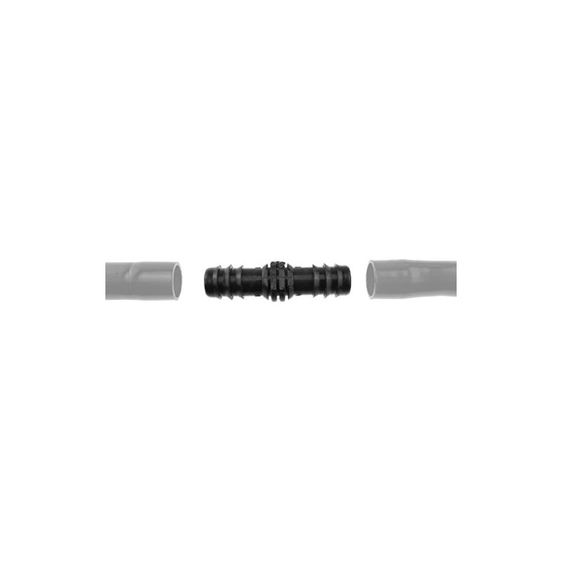 pack of 5 repair/joiner connectors for 13m/16mm ldpe irrigation water