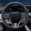 Mihecor Steering Wheel Cover Standard Size 14.5-15 inch, Non-Slip Car