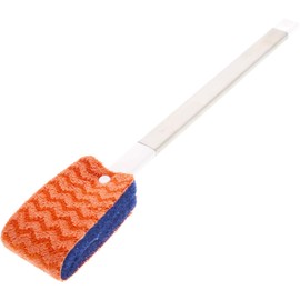 Aisen GP035 Orange Trepica Fluorine Guard Toilet Brush, Approx. 13.8 x 2.0 x 1.2 inches (35 x 5