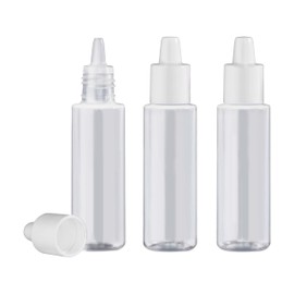 Natural Cosmetics Laboratory Dropper Container, 0.7 fl oz (20 ml), Set of 3, Material Polypropylene, Dropper Bottle
