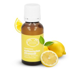 RATHAUS APOTHEKE WIEN® Sicilian Lemon Oil 20 ml [For Your Personal Season] - Highest Purity Essential Oil for Aromatherapy - Physical, Mental & Spiritual Wellbeing