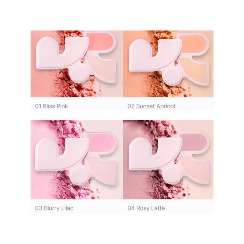 REST & RECREATION Beauty Multi Pairing Powder Cheek 4.6g, shade:04