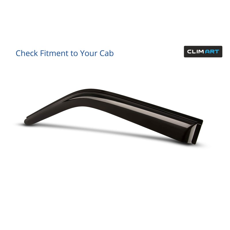 CLIM ART Incredibly Durable Rain Guards for Lexus TX 2024-2025,