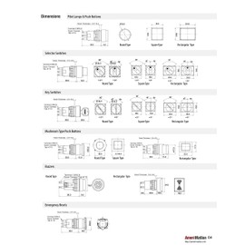 K16-S115-G-24VDC, LED Bulb, K16 Switch, Green, 24VDC