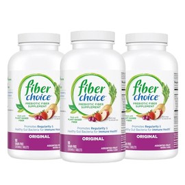 Fiber Choice Assorted Fruit 90 Tablets (Pack of 3) | Discontinued by The Manufacturer