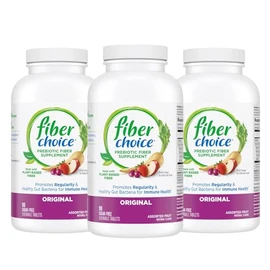 Fiber Choice Assorted Fruit 90 Tablets (Pack of 3) | Discontinued by The Manufacturer