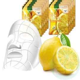 3W Clinic Miracle House We Rise Lemon Mask Sheet 10 Sheets Care Pack Skin Pack Essence Mask Pack Mask Face Mask Pack Moisturizing Mask Pack Skin Pack 806086 / 미라클하우스 위라이즈 레몬 마스크시트 10매 케어팩 피부팩 에센스마스크 팩마스크 얼굴마스크팩 보습마스크팩 스킨팩 806086