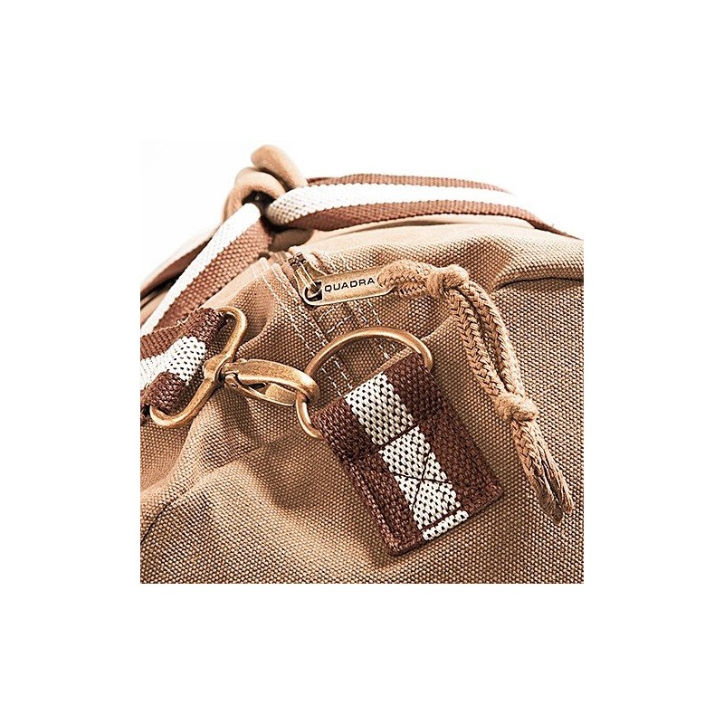 Quadra Desert canvas holdall - Sahara -