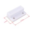HALJIA 2PCS MC 38 Wired Door Window Sensor Magnetic Switch