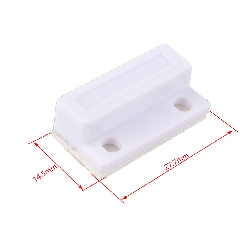 HALJIA 2PCS MC 38 Wired Door Window Sensor Magnetic Switch
