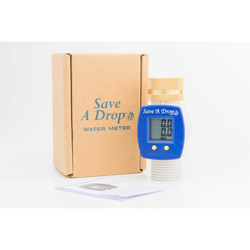 SAVE A DROP P3 Water Flow Meter with Heavy Duty
