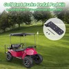 10L0L Golf Cart Accelerator & Brake Pedal Pad Kit Compatible