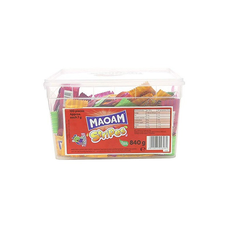 MAOAM Stripes Fruit Flavour Chew