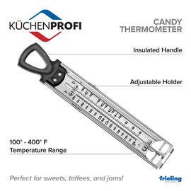 Küchenprofi 1065702800 - Termometro per zucchero
