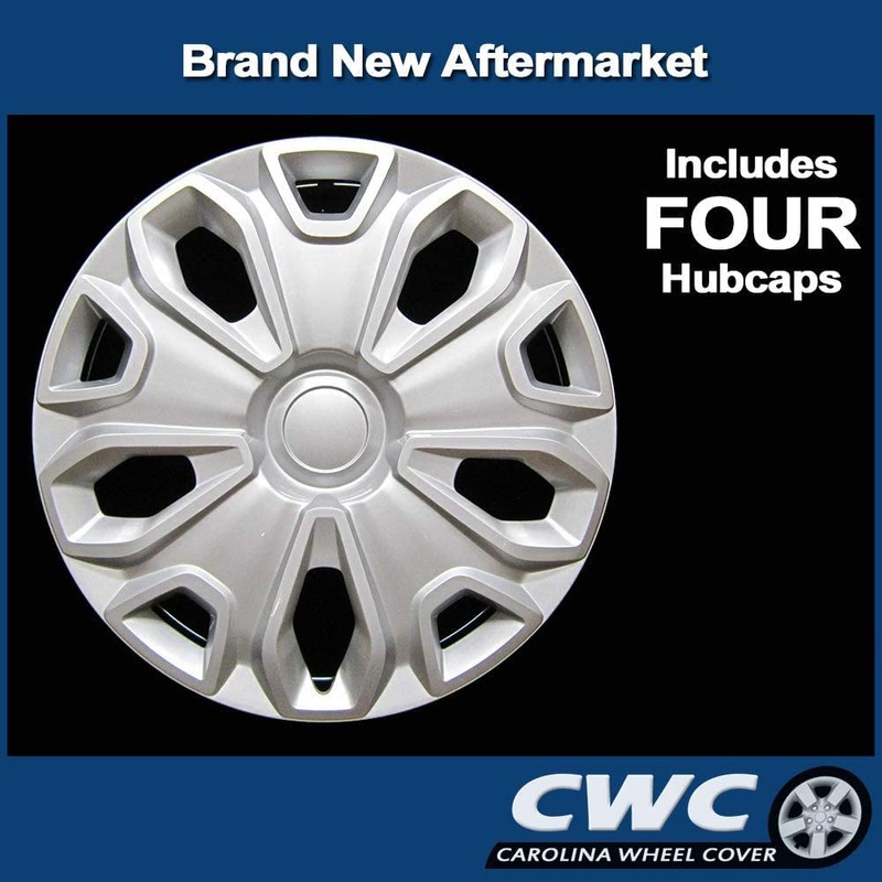 Premium Replica Hubcap Set, Replacement for Ford Transit 2015-2019, 16-inch