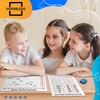 SCRIBBLEDO Dry Erase Division Multiplication Chart Whiteboard & Division Practice