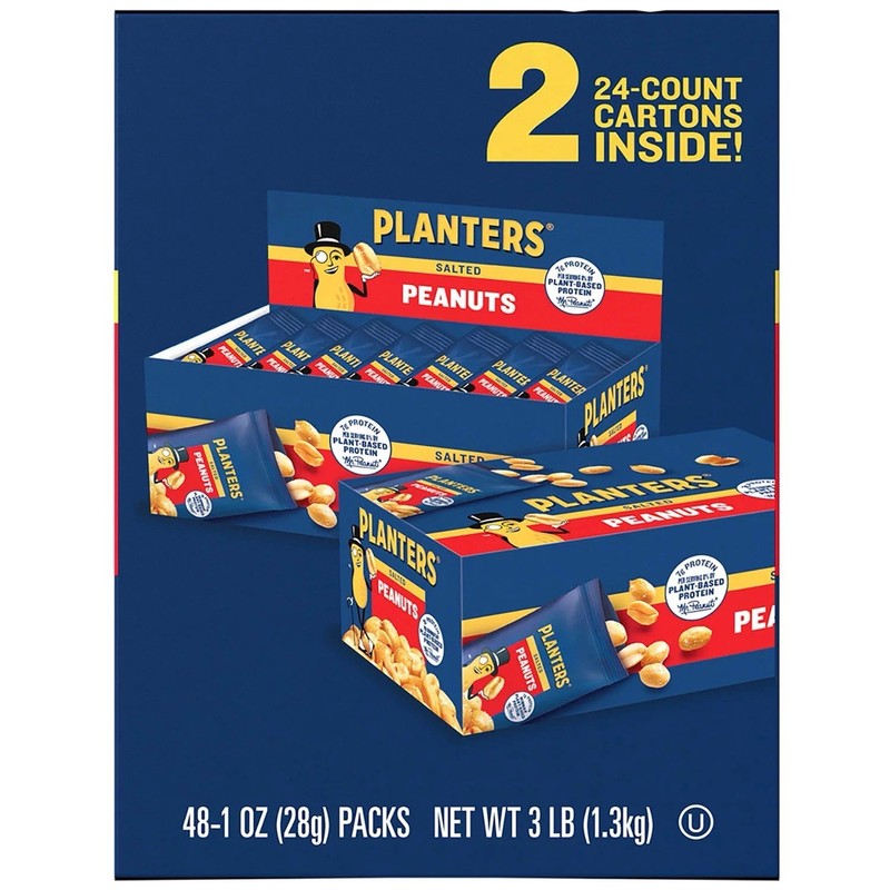 Planter's Planters Salted Peanuts, Single-Serve Packs (1 oz., 48 pk.)