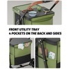 NUGUTIC Dog Stroller for Large & Medium Dogs Up to