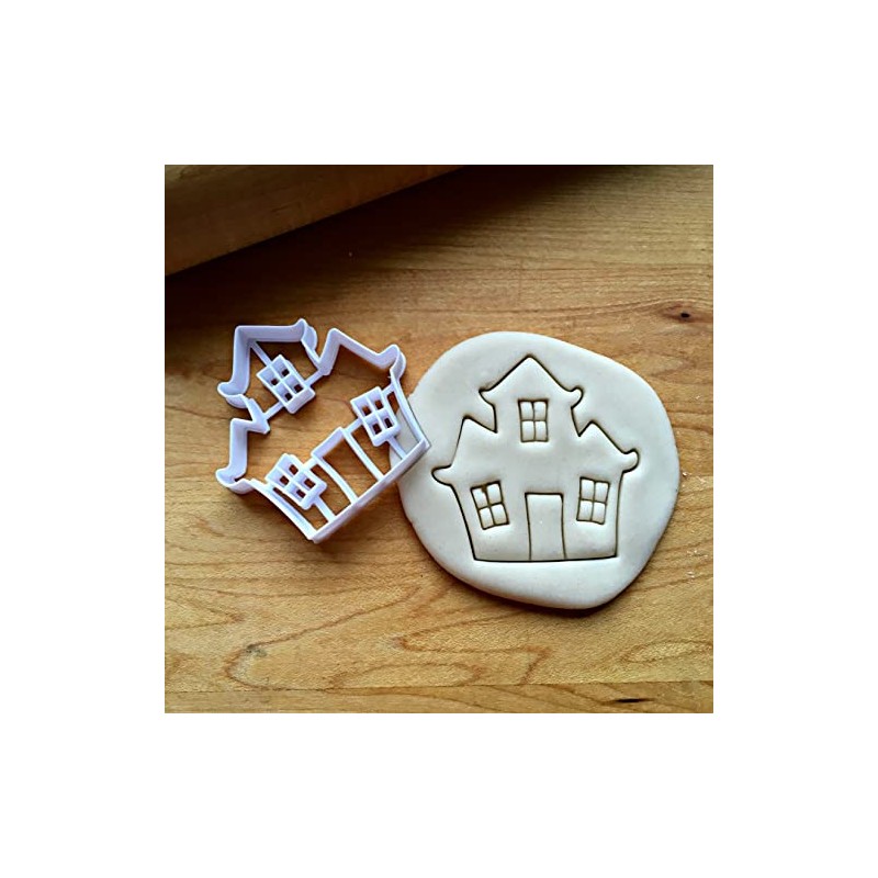 Sweet Prints Inc Haunted House Cookie Cutter - Dishwasher Safe