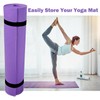 Risipu Yoga Mat Strap Slap Band, One Snap Keep Exercise