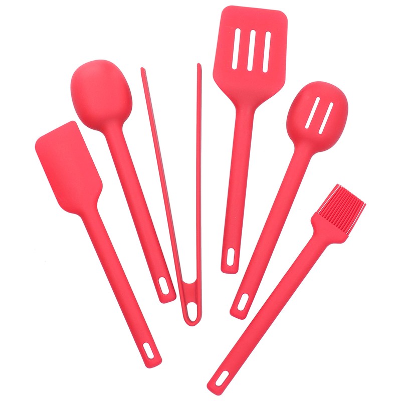 Cooking Utensils 6PCS Food Grade Silicone Heat Insulation Anti Scalding