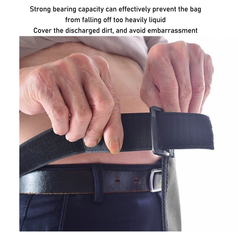 Ostomy Bag Oxford Cloth Elastic Adjustable Band Strong Bearing Capacity