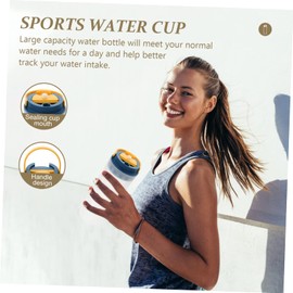 Alipis Portable Fitness Water Bottle 1 Gallon Water Jug Safe for Sports Travel