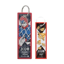 JoJo's Bizarre Adventure Flight Tag Guido Mista B01C3081, red