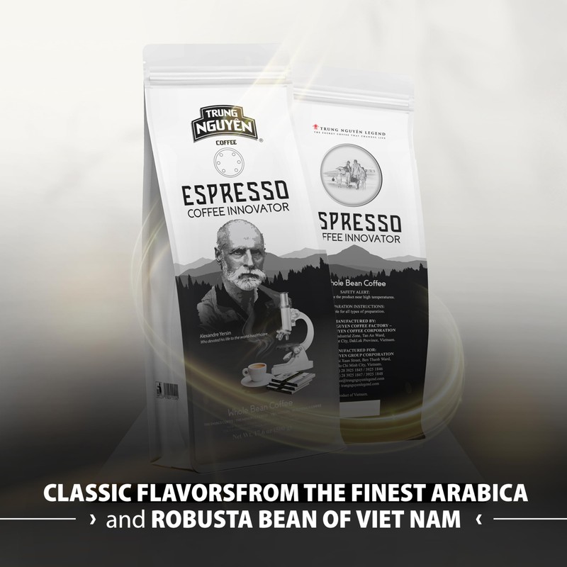 TRUNG NGUYEN LEGEND Espresso Innovator Blended Coffee Bean - Bag