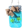 Mason Jar Cutout Unfinished Wood Summer Vacation Kitchen Canning MDF