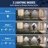 Peasur Solar Lights Outdoor Waterproof [12 Packs/140 LEDs], 3 Lighting
