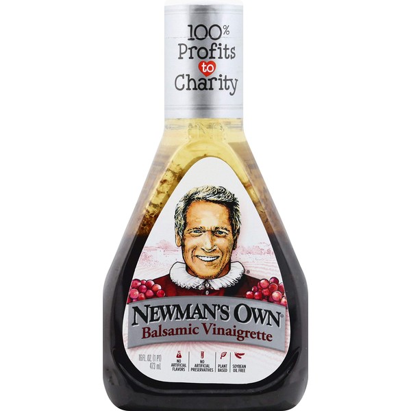 Newman's Own Balsamic Vinaigrette Salad Dressing, 16-oz. (Pack of 6)