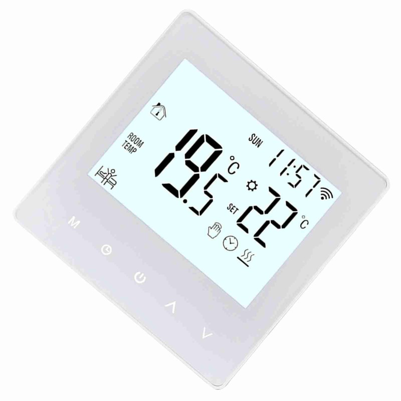 Smart Tuya Thermostat Programmable Digital LCD Display Underfloor Heating Temperature