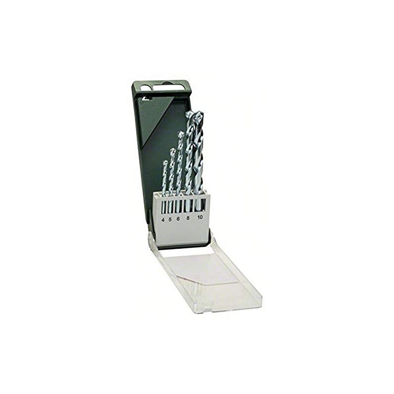Bosch Masonry Drill Bit Set, 5 Pieces