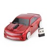 Jinfili Car Shape Wireless Mouse Ergonomic Optical Mice USB Receiver