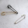 JewelVOX Brooch, Simple, Quilt Pin, Safety Pin, 2.8 inches (7.0