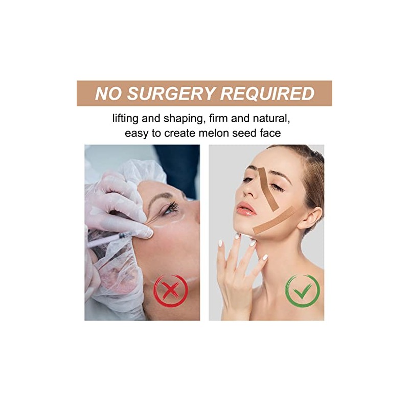 ZJchao Cinta de Estiramiento Facial, Cinta de Estiramiento Miofascial de