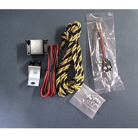 Convoy Horn Switch, 2 Color Braid, 12 V 24 V