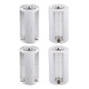 Adaptador 3x Aa A Pila Tamaño D