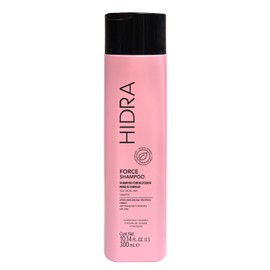 HIDRACOLOR - Force Shampoo 300 ml, Champú Fortalecedor, Ayuda a Detener Caída del Cabello, Aumenta Resistencia de la Raíz y Tallo, para Cabello Sedoso y Manejable, con Extractos Herbales, Uso Diario