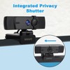 WINSAFE 4K Webcam for PC, UHD Video Calling, PDAF AutoFocus,