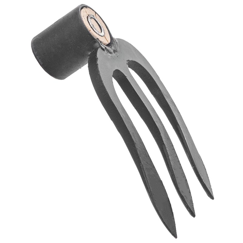 KADAX 3 Prong Potato Hoe Garden Hoe Forged Steel Manure