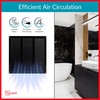 TURvent 10x10 Vent Cover (duct opening) - Black HVAC Return