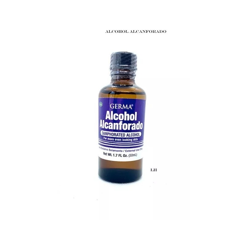 Germa ALCOHOL ALCANFORADO GERMA 1.7 oz - 1 unit